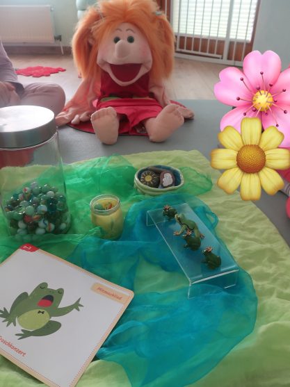 Morgenkreis Thema “Frosch”